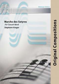 Musiknoten Marche des Satyres, Stéphane Kregar