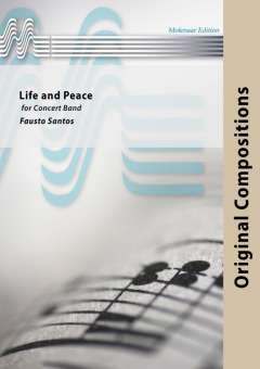 Musiknoten Life and Peace, Fausto Santos