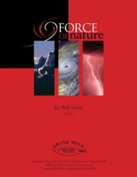 Musiknoten Force of Nature, Robert Grice