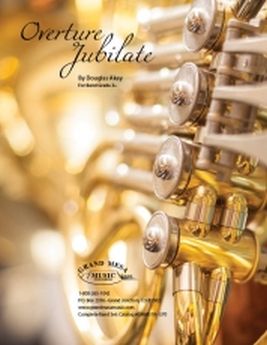 Musiknoten Overture Jubilate, Douglas Akey