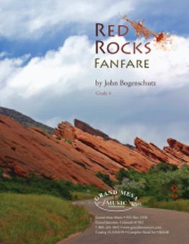 Musiknoten Red Rocks Fanfare, John Bogenschutz