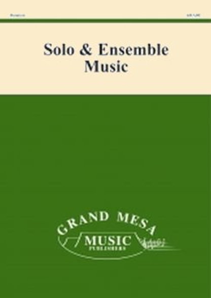 Musiknoten Ballade for Clarinet, Gregory B. Rudgers