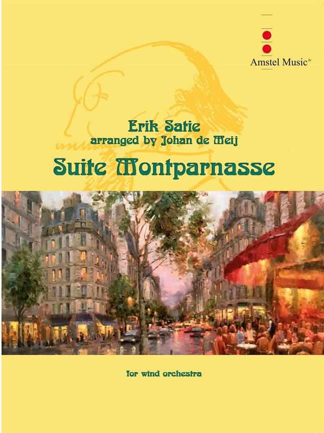 Musiknoten Suite Montparnasse, Erik Satie/Johan de Meij