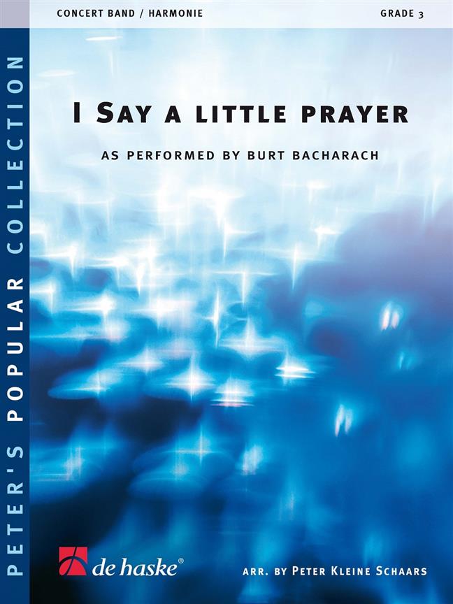 Musiknoten I Say A Little Prayer, Burt Bacharach/Peter Kleine Schaars