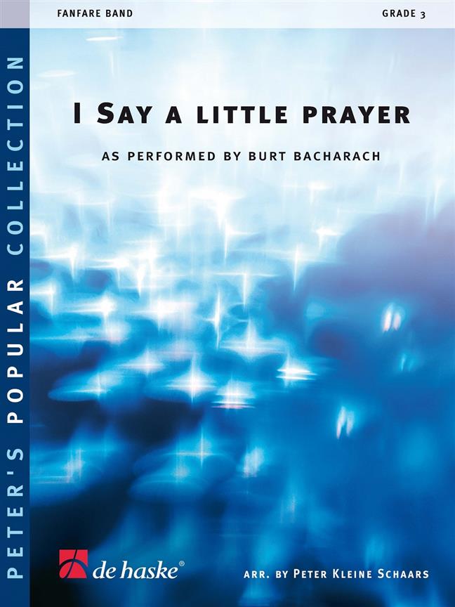 Musiknoten I Say A Little Prayer, Burt Bacharach/Peter Kleine Schaars - Fanfare