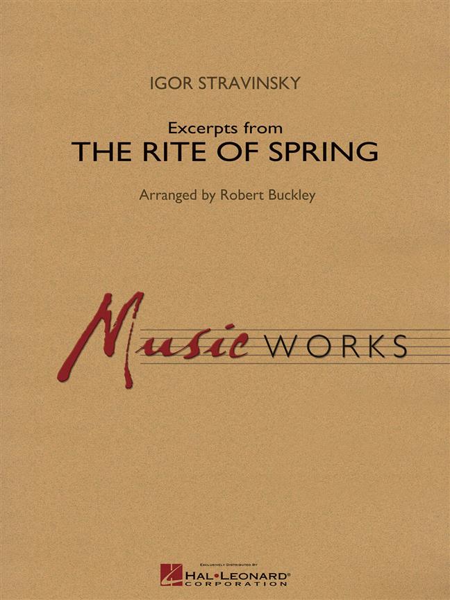 Musiknoten Excerpts from The Rite of Spring, Igor Stravinsky/Robert Buckley