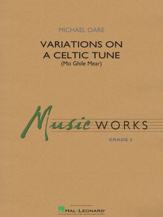 Musiknoten Variations on a Celtic Tune (Mo Ghile Mear), Michael Oare