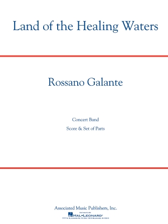 Musiknoten Land of the Healing Waters, Rossano Galante