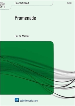 Musiknoten Promenade, Ger de Mulder