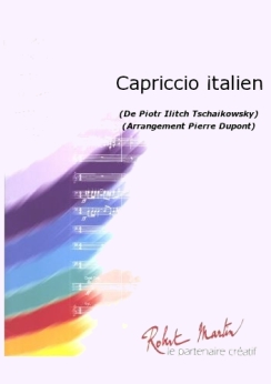 Musiknoten Capriccio italien, Tchaikovski/Dupont