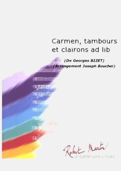 Musiknoten Carmen, Tambours et Clairons ad lib, Bizet/Bouchel