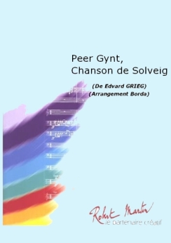 Musiknoten Peer Gynt, Chanson de Solveig, Grieg/Borda