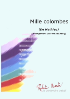 Musiknoten Mille Colombes, Mathieu/Delbecq
