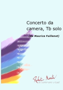 Musiknoten Concerto da Camera, Faillenot