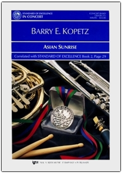 Musiknoten Asian Sunrise, Barry Kopetz