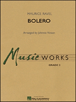 Musiknoten Bolero, Ravel/Vinson