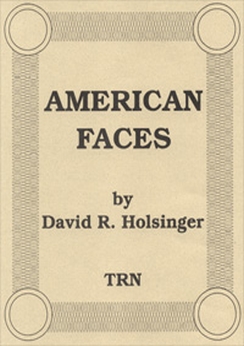 Musiknoten American Faces, David R. Holsinger