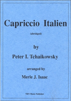 Musiknoten Capriccio Italien, Tchaikovsky/Merle Isaac