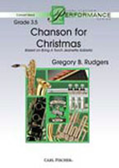 Musiknoten Chanson for Christmas, Gregory B. Rudgers