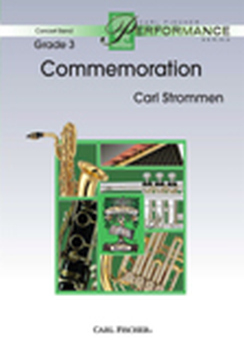 Musiknoten Commemoration, Carl Strommen