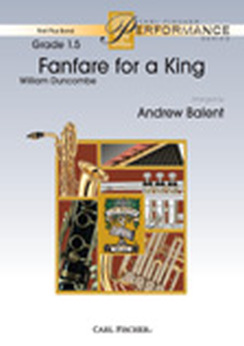 Musiknoten Fanfare for a King, William Duncombe/Andrew Balent