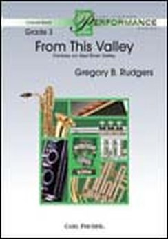 Musiknoten From This Valley, Gregory B. Rudgers