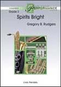 Musiknoten Spirits Bright, Gregory B. Rudgers