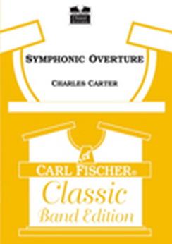 Musiknoten Symphonic Overture, Charles Carter