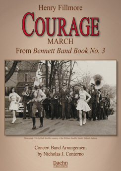 Musiknoten Courage -?March , Fillmore/Contorno