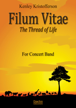 Musiknoten Filum Vitae The Thread of Life, Kenley Kristofferson