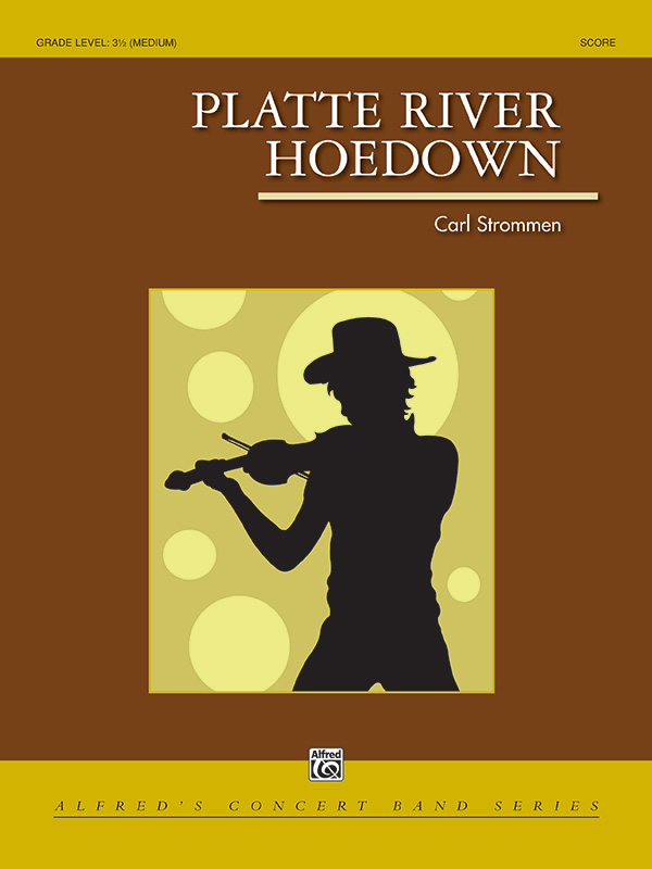 Musiknoten Platte River Hoedown, Carl Strommen