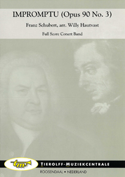 Musiknoten Impromptu (Opus 90 No. 3), Franz Schubert/Willy Hautvast