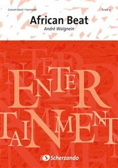 Musiknoten African Beat, André Waignein