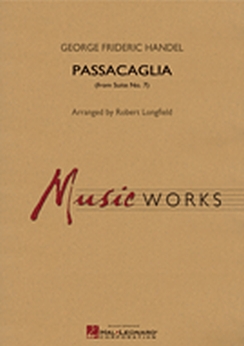Musiknoten Passacaglia, Georg Friedrich Händel/Robert Longfield