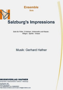 Musiknoten Salzburg's Impressions, Gerhard Hafner