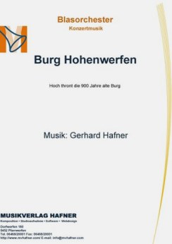 Musiknoten Burg Hohenwerfen, Gerhard Hafner