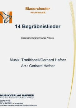 Musiknoten 14 Begräbnislieder, Traditionell/Gerhard Hafner /Gerhard Hafner