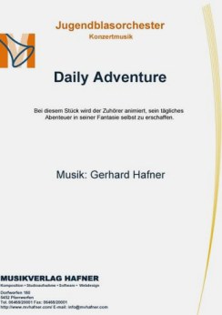 Musiknoten Daily Adventure, Gerhard Hafner