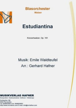 Musiknoten Estudiantina, Emile Waldteufel /Gerhard Hafner