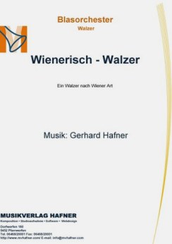 Musiknoten Wienerisch - Walzer, Gerhard Hafner
