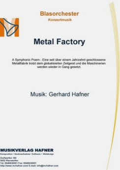 Musiknoten Metal Factory, Gerhard Hafner