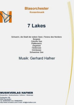 Musiknoten 7 Lakes, Gerhard Hafner
