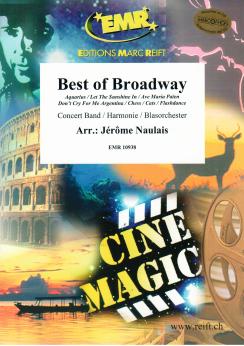 Musiknoten Best Of Broadway, Jérôme Naulais
