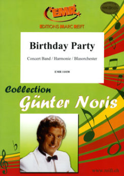 Musiknoten Birthday Party, Günter Noris