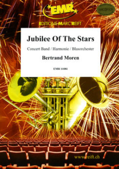 Musiknoten Jubilee Of The Stars, Bertrand Moren
