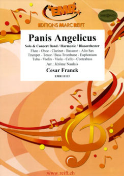 Musiknoten Panis Angelicus, César Franck/Naulais