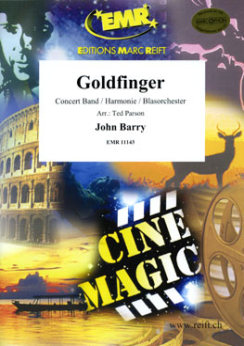 Musiknoten Goldfinger, John Barry