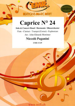 Musiknoten Caprice N° 24, Niccolo Paganini/Mortimer