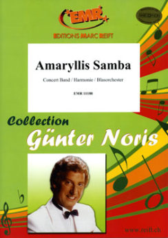 Musiknoten Amaryllis Samba, Günter Noris