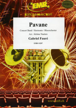 Musiknoten Pavane, Gabriel Faure/Naulais